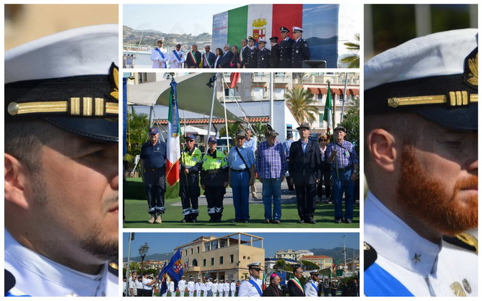 Sanremo: questa mattina la festa della Marina Militare, presenti le massime autorità (Foto e Video)