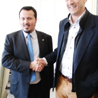 Zoccarato e Giordano quando il clima era più sereno