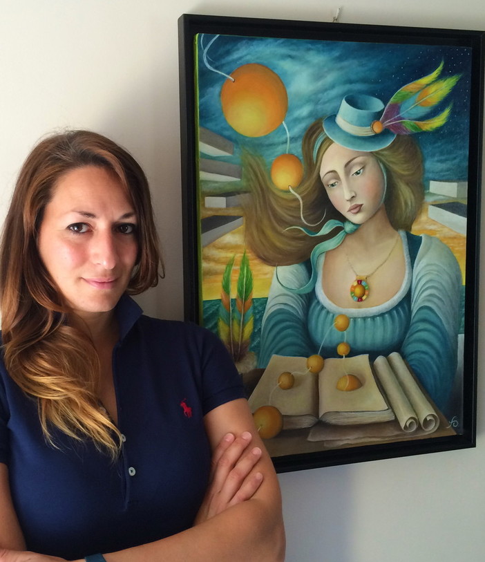 La pittrice sanremese Federica Orsini inaugura oggi in provincia di Verona una nuova mostra
