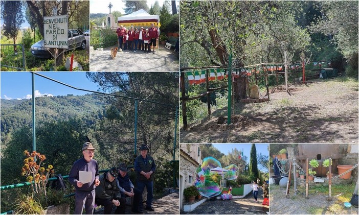 Ventimiglia, piantati nuovi ulivi per salvaguardare la natura: Festa degli Alberi a Sant'Antunin (Foto e video) Ventimiglia, piantati nuovi ulivi per salvaguardare la natura: Festa degli Alberi a Sant'Antunin (Foto e video)
