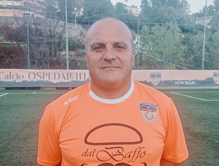 Fabio Luccisano, allenatore dell'Ospedaletti Fabio Luccisano, allenatore dell'Ospedaletti