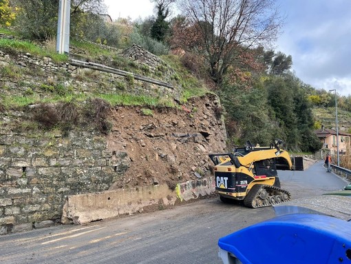 Le immagini dal luogo della frana Le immagini dal luogo della frana