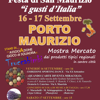 Imperia: oggi e domani torna l'appuntamento con la Festa Patronale di San Maurizio