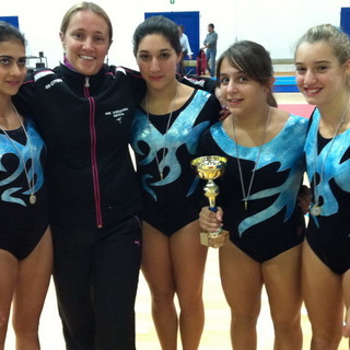 La ginnastica Imperia termina con un ottimo 4° posto alla Serie D svolta a Savona La ginnastica Imperia termina con un ottimo 4° posto alla Serie D svolta a Savona