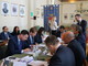 La Giunta riunita in sala consiglio La Giunta riunita in sala consiglio