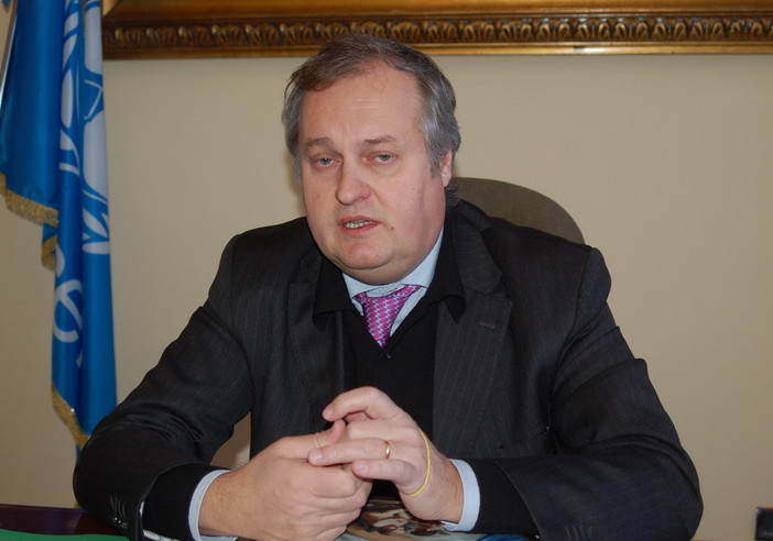 L'ormai ex sindaco di Bordighera Giovanni Bosio