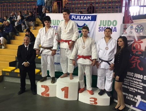 Judo: ottimo risultato per l'atleta del Sakura Arma Taggia Lorenzo Rossi al Grand Prix di Catania