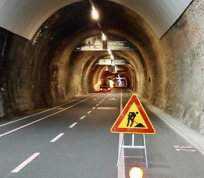 Sanremo: per lavori urgenti di messa in sicurezza della pista ciclabile, questa sera chiusura temporanea della galleria di capo Verde