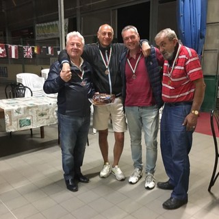 Ventimiglia: ieri sera l'annuale gara di Belotta alla Bocciofila di Roverino, vincono Barbieri-Giansana (Foto)