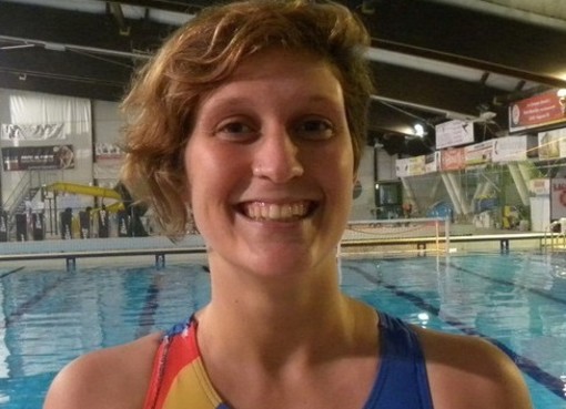 Nella foto una sorridente Giulia Gorlero, imperiese doc ex atleta della Rari Nantes Imperia e pronta per l'Olimpiade a Rio