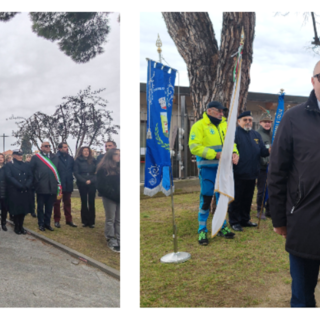 Giorno della Memoria, Vallecrosia non dimentica: cerimonia al cippo dell'ex campo di concentramento (Foto e video)