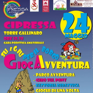 Cipressa: per il terzo anno consecutivo appuntamento oggi per grandi e piccoli con 'GiocAvventura'