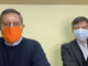 Da sinistra, Giovanni Toti e Silvio Falco Da sinistra, Giovanni Toti e Silvio Falco