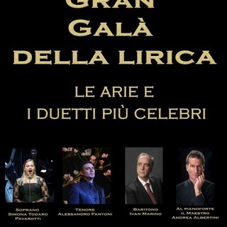 Sanremo: venerdì al teatro centrale appuntamento con il 'Gran Gala della Lirica'
