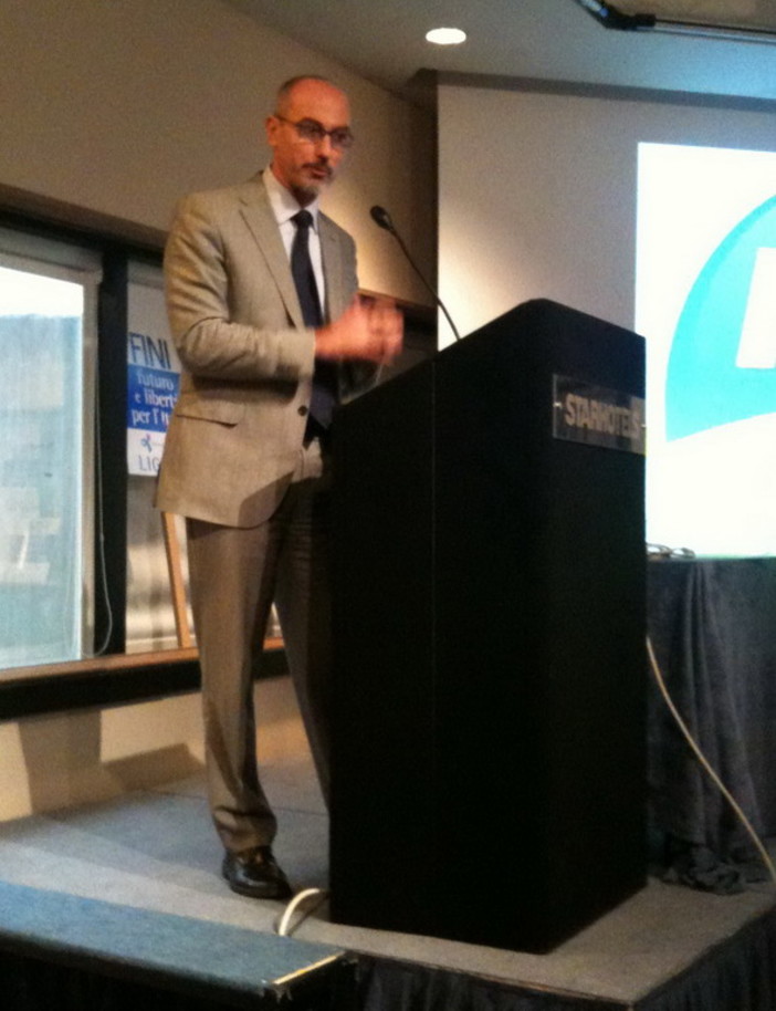 Molti partecipanti imperiesi alla Convention Regionale di 'Futuro e Libertà'