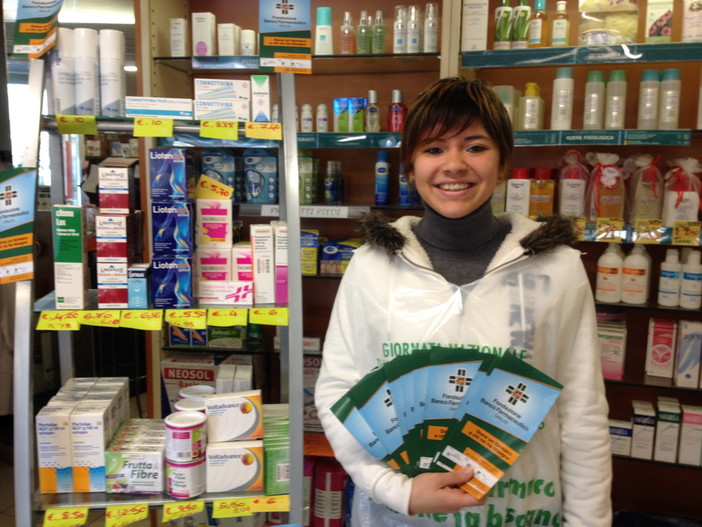 Anche in provincia di Imperia si svolge domani la 14a 'Giornata di Raccolta del Farmaco'
