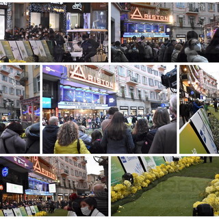 Sanremo: il 'Red' o 'Green' carpet ci sarà, una versione 'lite' ma è un ritorno al passato (Foto)