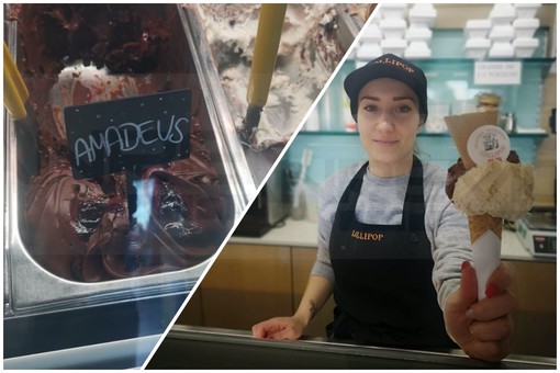#Sanremo2020 è un Festival che piace e in città spunta il gelato al gusto Amadeus (Foto e Video)