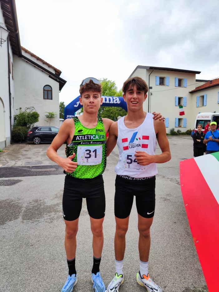 Trofeo nazionale di corsa su strada, medaglia d'argento per Gabriele Ferrara dell'Atletica 2000 Bordighera Trofeo nazionale di corsa su strada, medaglia d'argento per Gabriele Ferrara dell'Atletica 2000 Bordighera