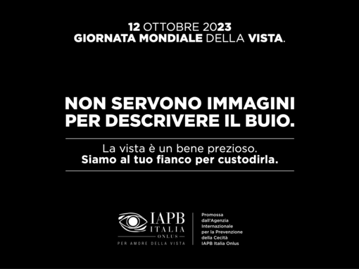 L'Unione Italiana Ciechi e Ipovedenti di Imperia aderisce alla Giornata Mondiale della Vista L'Unione Italiana Ciechi e Ipovedenti di Imperia aderisce alla Giornata Mondiale della Vista