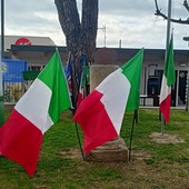 Vallecrosia celebra la Giornata Nazionale della Bandiera, cerimonia in piazza Erio Tripodi Vallecrosia celebra la Giornata Nazionale della Bandiera, cerimonia in piazza Erio Tripodi