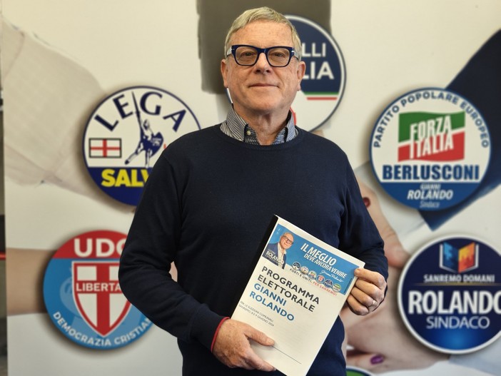 Elezioni Amministrative a Sanremo: il 5 maggio all'Ariston l'evento per presentare i sostenitori di Gianni Rolando Elezioni Amministrative a Sanremo: il 5 maggio all'Ariston l'evento per presentare i sostenitori di Gianni Rolando