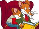 Cervo in blu...d'inchiostro: arriva la mamma di Geronimo Stilton, Elisabetta Dami accolta dai bambini e dall’asinella Margherita Cervo in blu...d'inchiostro: arriva la mamma di Geronimo Stilton, Elisabetta Dami accolta dai bambini e dall’asinella Margherita