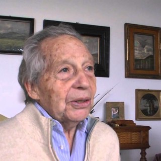 Anche Bordighera saluta Gilberto Salmoni, 98 anni, ultimo testimone italiano sopravvissuto al lager nazista di Buchenwald