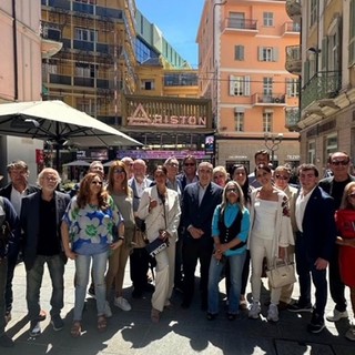 Elezioni Amministrative Sanremo: visita del Senatore Maurizio Gasparri al Teatro Ariston (Foto) Elezioni Amministrative Sanremo: visita del Senatore Maurizio Gasparri al Teatro Ariston (Foto)