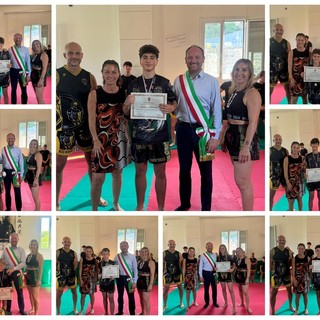 Straordinari risultati ai campionati europei, Ventimiglia premia gli atleti del Gladiator MG Fight Team (Foto) Straordinari risultati ai campionati europei, Ventimiglia premia gli atleti del Gladiator MG Fight Team (Foto)