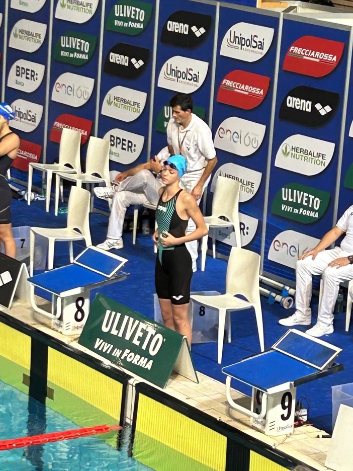 Nuoto, ottimi risultati per la ponentina Giulia Viacava al campionato Elite francese e agli assoluti italiani (Foto) Nuoto, ottimi risultati per la ponentina Giulia Viacava al campionato Elite francese e agli assoluti italiani (Foto)