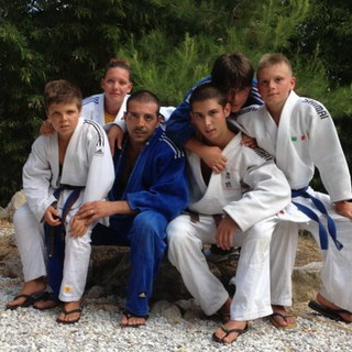 Sette giovani judokas sanremesi ad uno stage con il M° Janusz Pawlowski