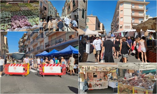 Bordighera, la 43° edizione della "Giornata commerciale del ribasso" ravviva il centro (Foto e video)