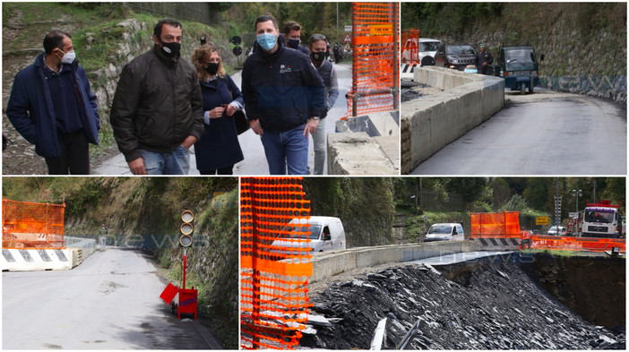 Riapre la SP 548 tra Molini e Triora, nell'emergenza vince il 'Modello Valle Argentina' (Foto e Video) Riapre la SP 548 tra Molini e Triora, nell'emergenza vince il 'Modello Valle Argentina' (Foto e Video)