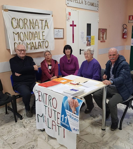 Imperia. in ospedale un banchetto informativo in occasione della 'Giornata mondiale del malato' Imperia. in ospedale un banchetto informativo in occasione della 'Giornata mondiale del malato'