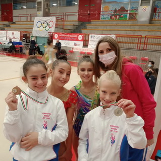 Ginnastica: ottimi risultati per la 'Riviera die Fiori' domenica scorsa al regionale 'Silver' di Quiliano (Foto)
