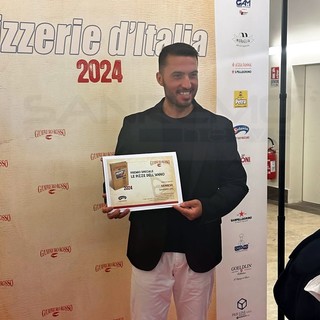 Il 'Gambero Rosso' premia Gianni Senese di Sanremo: suo il premio 'Le pizze dell'anno' (Foto)