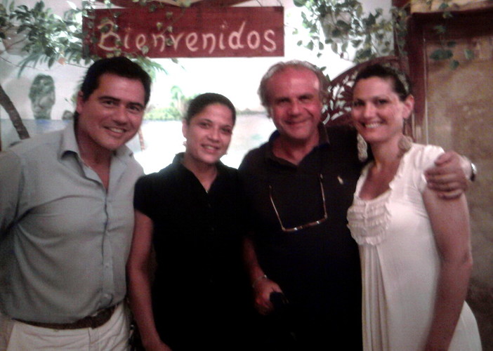 Sanremo: Gerry Calà ha cenato al ristorante 'Buenavista'