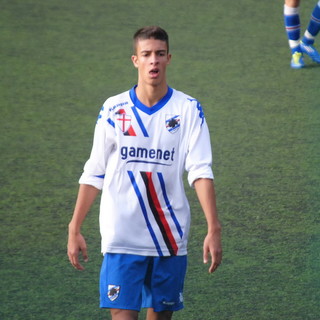 Il bomber sanremese Gianluca Valenzise ha fatto il suo primo 'hat-trick' con la Sampdoria Il bomber sanremese Gianluca Valenzise ha fatto il suo primo 'hat-trick' con la Sampdoria