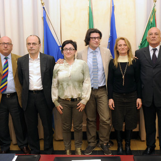 La nuova Giunta insieme al Sindaco