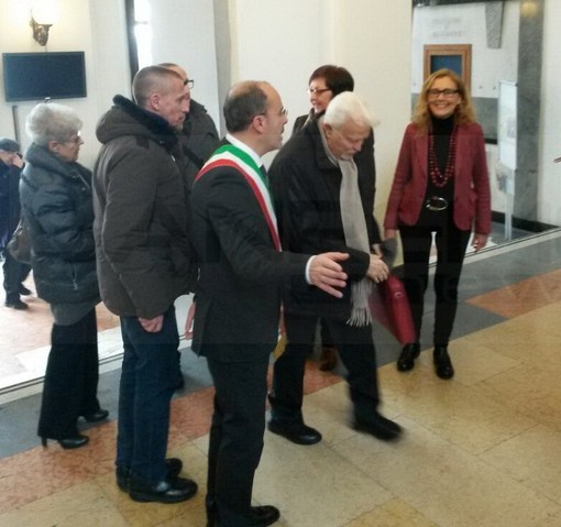 E' appena arrivato in Comune ad Imperia il magistrato Giancarlo Caselli: tra poco l'incontro con il CCR