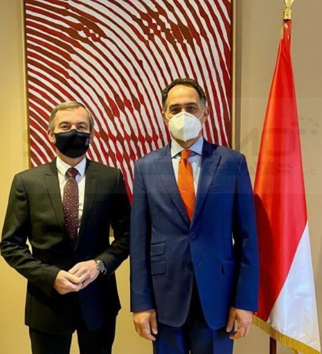 Dal Principato di Monaco: telelavoro dei frontalieri, incontro tra l'Ambasciatore italiano e il Ministro Gamerdinger