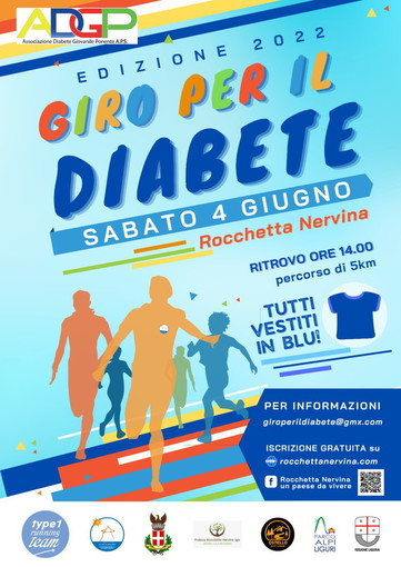 Rocchetta Nervina: sabato prossimo torna in Val Nervia l'appuntamento con il 'Giro per il diabete'