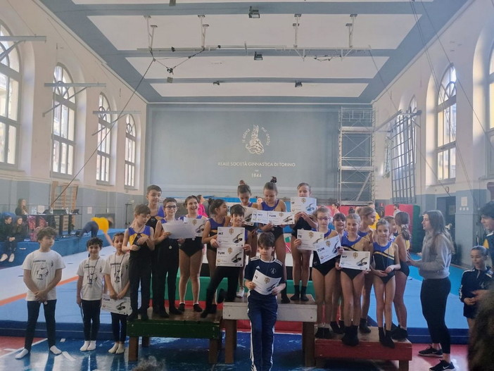 Doppio impegno a Torino e Genova nel weekend per gli atleti e i tecnici della Ginnastica Riviera dei Fiori
