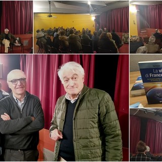 Vallecrosia, al via 'C'è speranza?': a San Rocco Gigi Borgiani illustra "La via di Francesco" (Foto e video)