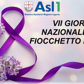 Per la settima 'Giornata Nazionale del Fiocchetto Lilla', ecco le iniziative dell’ASL1 Imperiese