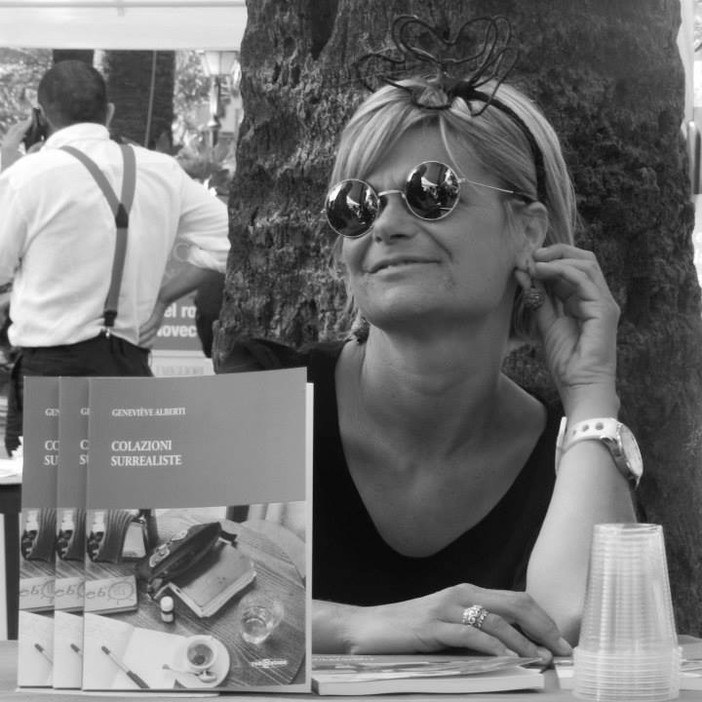 E’ in ristampa l’ultimo libro della scrittrice imperiese Geneviève Alberti 'Colazioni surrealiste' E’ in ristampa l’ultimo libro della scrittrice imperiese Geneviève Alberti 'Colazioni surrealiste'