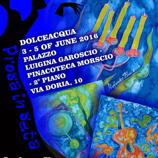 Dolceacqua: dal 3 al 5 giugno mostra di abiti, camicie e foulard dipinti a mano su seta di Elena Grubova Dolceacqua: dal 3 al 5 giugno mostra di abiti, camicie e foulard dipinti a mano su seta di Elena Grubova