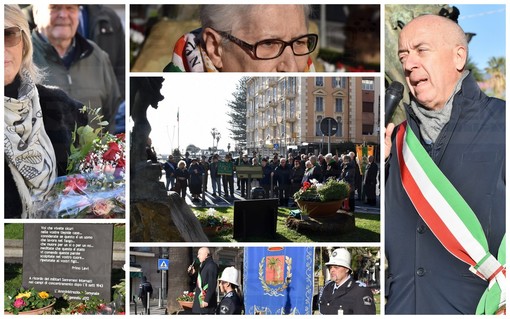 Giornata della Memoria: non dimentichiamo, a Sanremo il ricordo delle vittime del nazismo (Foto e Video) Giornata della Memoria: non dimentichiamo, a Sanremo il ricordo delle vittime del nazismo (Foto e Video)