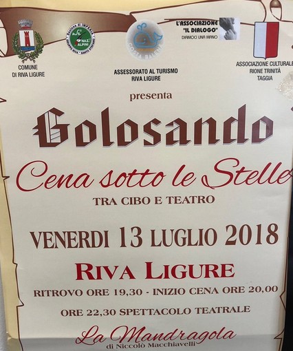 Riva Ligure: stasera viaggio nel passato con Golosando, Benza "Un esperimento per riportare il grande corteo storico"